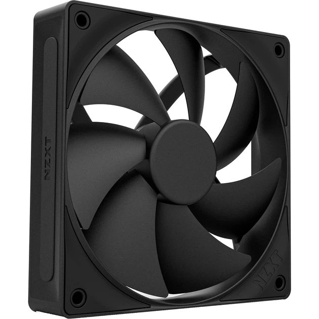 Вентилятор для корпуса NZXT F120P Static Pressure 120 мм Black (RF-P12SF-B2) - зображення 2