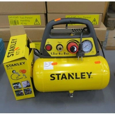 Компрессор Stanley dn 200/8/6, 180 л/мин, 1.1 кВт, 10,0 кг (dn200/8/6) - изображение 3