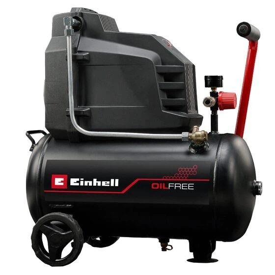Компрессор воздушный Einhell tc-ac 190/24/8 i of, безмасляный, 21500Вт, 25л, 190л/мин, 8бар, 20.78кг 4007375 - Фото 1 Компрессор воздушный Einhell tc-ac 190/24/8 i of, безмасляный, 21500Вт, 25л, 190л/мин, 8бар, 20.78кг 4007375 - изображение 1