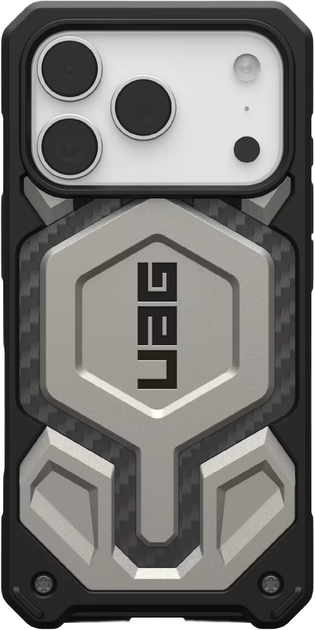 Etui UAG Monarch Pro do iPhone 17 Pro Titanium (114513113636) - Zdjęcie 1 Etui UAG Monarch Pro do iPhone 17 Pro Titanium (114513113636) - obraz 1