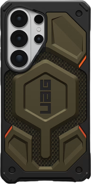 Etui UAG Monarch Pro do Samsung Galaxy S26 Ultra Kevlar Element Green (21451311397B) - Zdjęcie 1 Etui UAG Monarch Pro do Samsung Galaxy S26 Ultra Kevlar Element Green (21451311397B) - obraz 1