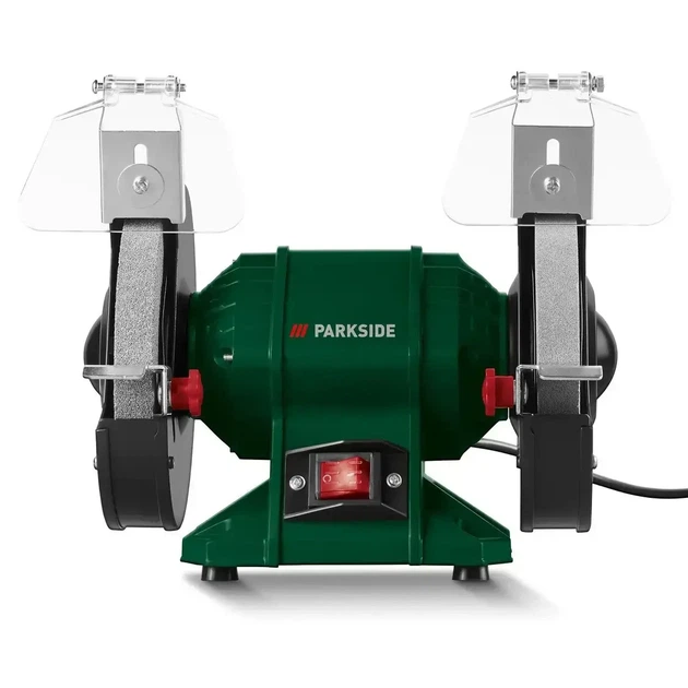 Точильный шлифовальный станок 200 Вт для дома 2 диска Parkside FK-2186 - Фото 5 Точильный шлифовальный станок 200 Вт для дома 2 диска Parkside FK-2186 - зображення 5