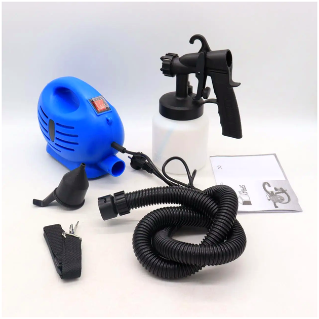 Электрический краскораспылитель 650Вт 800мл для покраски 3 режима Paint Zoom LS-148 - изображение 9