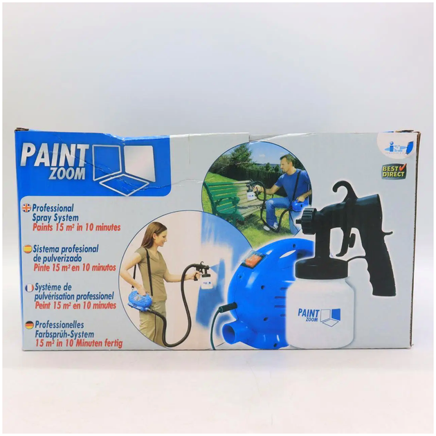 Электрический краскораспылитель 650Вт 800мл для покраски 3 режима Paint Zoom LS-148 - изображение 10