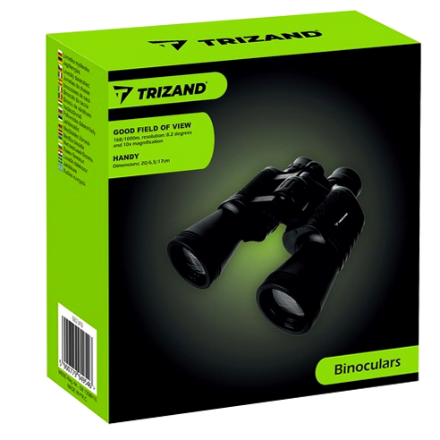 Бинокль 10x50 универсальный для охоты и наблюдения 1 шт черный Trizand PR-144 - изображение 7
