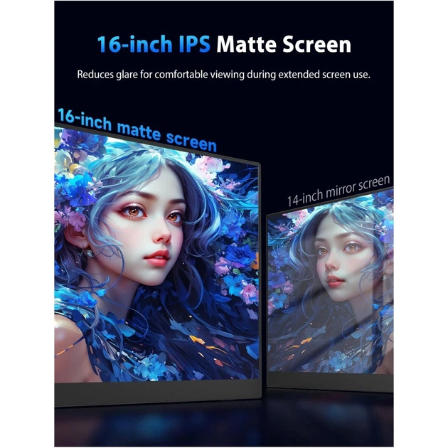 Портативний монітор UPERFECT 16" 2K 240Hz [171117] - зображення 6