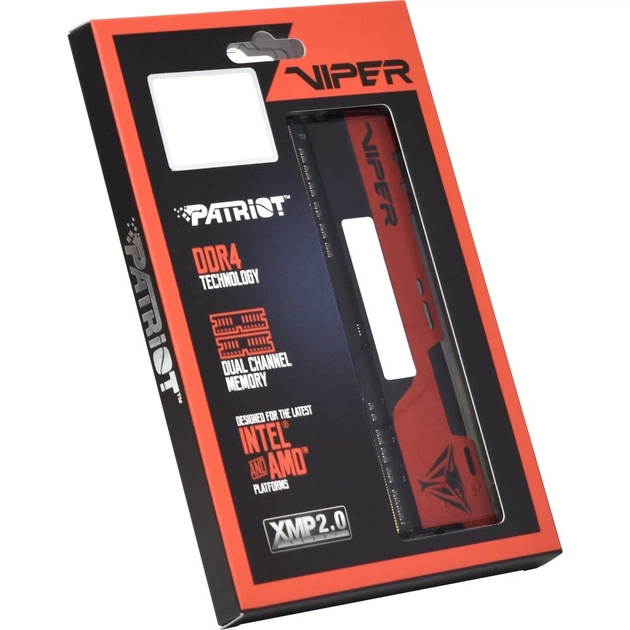 Модуль памяти DDR4 Patriot Viper Elite II 8GB 3600MHz (PVE248G360C0) [170584] - изображение 14