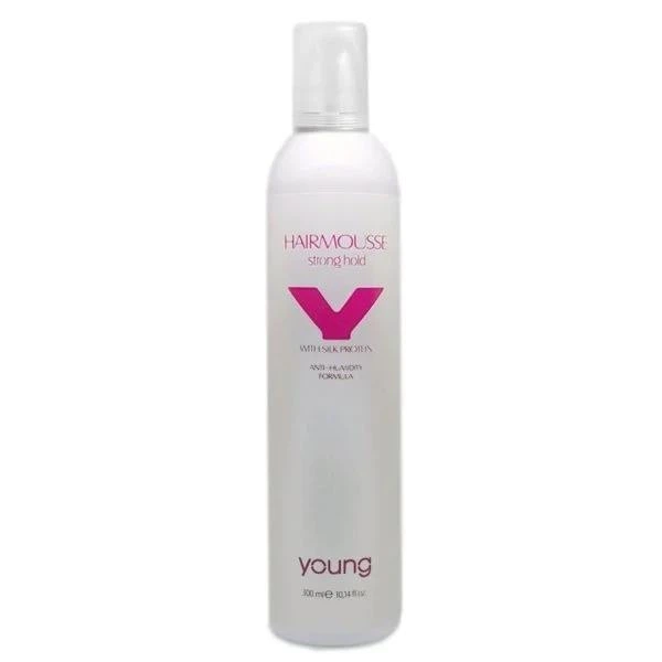 Екстра міцний мус Young Hair Mousse Strong Hold 300 мл - Фото 1 Екстра міцний мус Young Hair Mousse Strong Hold 300 мл - зображення 1