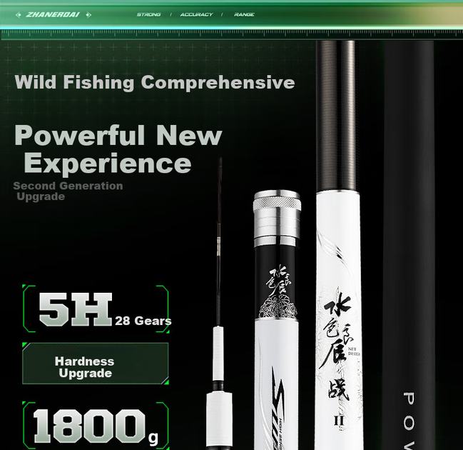 Удилище маховое GW Liangchen Zhai II 6.3 м Карповое Carbon - изображение 6