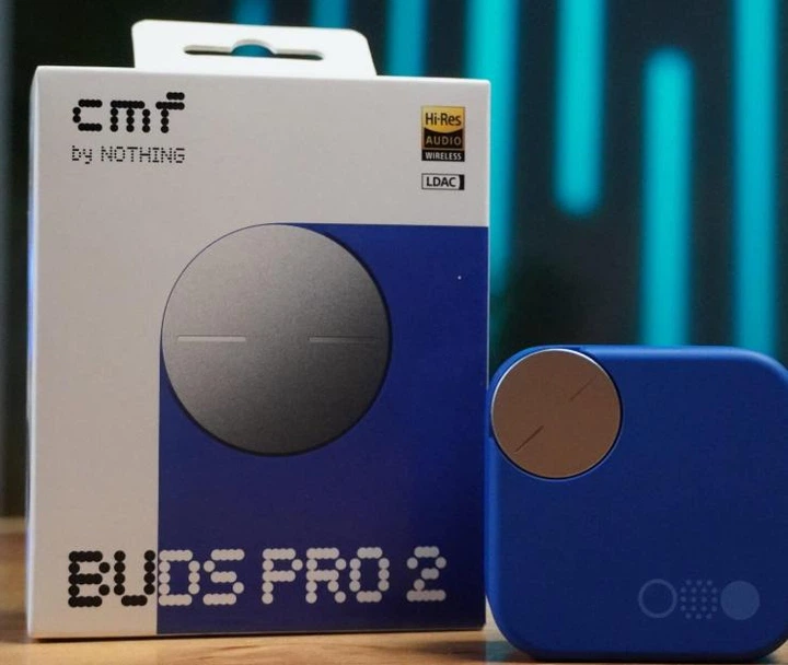 Навушники CMF by Nothing Buds Pro 2 Blue - Фото 6 Навушники CMF by Nothing Buds Pro 2 Blue - зображення 6