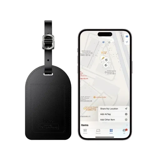 Бирка трекер для багажа HOCO E91H Tiger Smart Anti-Lost с поддержкой Apple Find My и Wireless Charging - изображение 5