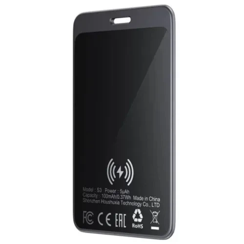 Брелок-трекер ACEFAST S3 Metal Card Positioning Device Metal Grey с поддержкой Apple Find My для iPhone, iPad и MacBook - изображение 3