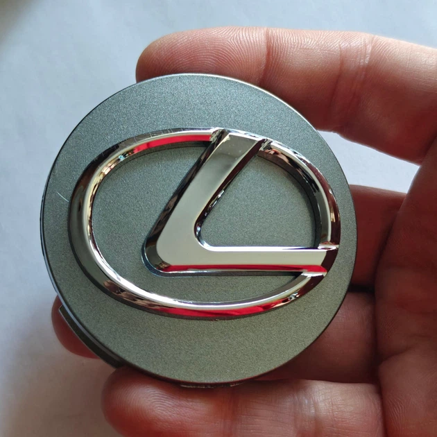 Колпачки (заглушки) в диски серые Lexus 62\55,6мм, 42603-30590 - изображение 3