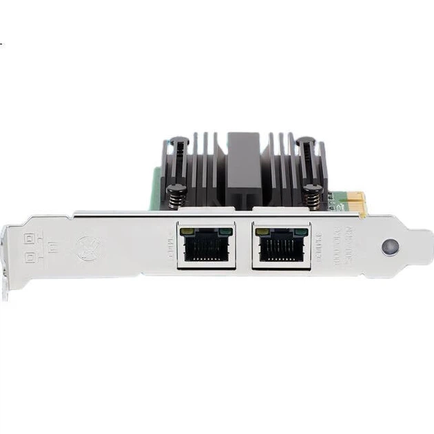 FLYBISH NA225-T2 PCIE двопортова гігабітна мережева карта, двопортова дротова мережева карта для комп'ютера 2500 Мбіт/с, промислова камера, машинний зір, чіп Intel I225 - зображення 3