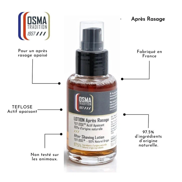 Лосьйон після гоління Osma Tradition After Shaving Lotion 50ml - Фото 2 Лосьйон після гоління Osma Tradition After Shaving Lotion 50ml - изображение 2