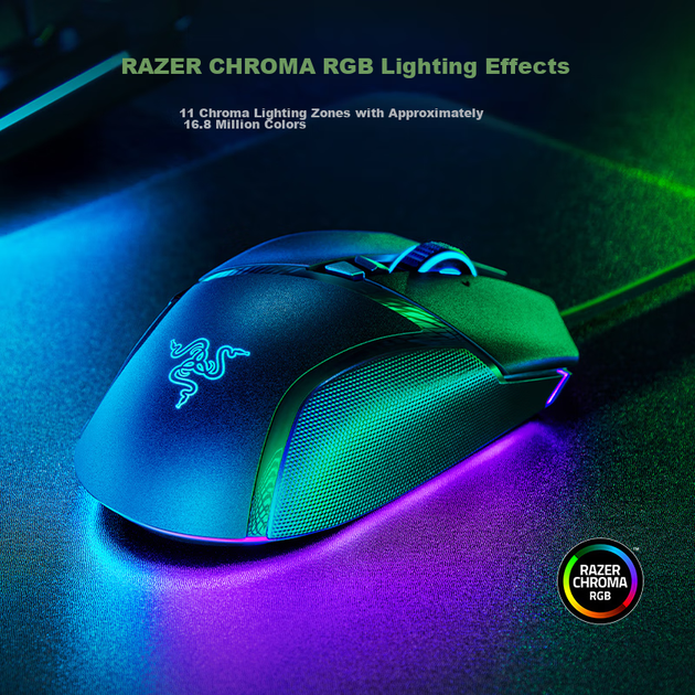 Миша Razer Basilisk V3 USB Black - Фото 4 Миша Razer Basilisk V3 USB Black - зображення 4