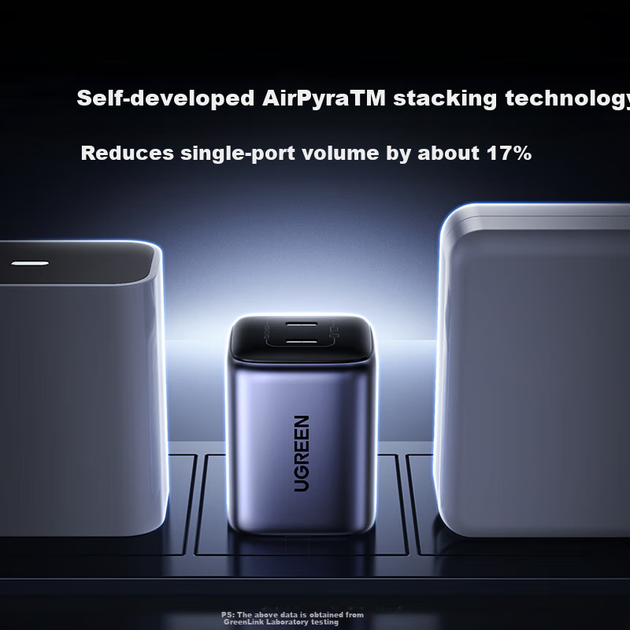 Зарядное устройство UGREEN 45W GaN для iPhone 17/16/ProMax, PD Type-C - изображение 7