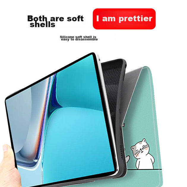 Чохол для планшета Huawei MatePad Pro 12.2 2025/2024 Jiangming Happy Cat - Фото 9 Чохол для планшета Huawei MatePad Pro 12.2 2025/2024 Jiangming Happy Cat - зображення 9