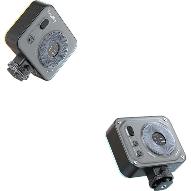 SmallRig 4660 Двоколірне температурне заповнювальне світло, міні-портативна камера, фотографія, портрет, краса, RGB, телефон, фотографія, тофу, кишенькове кільце - зображення 2