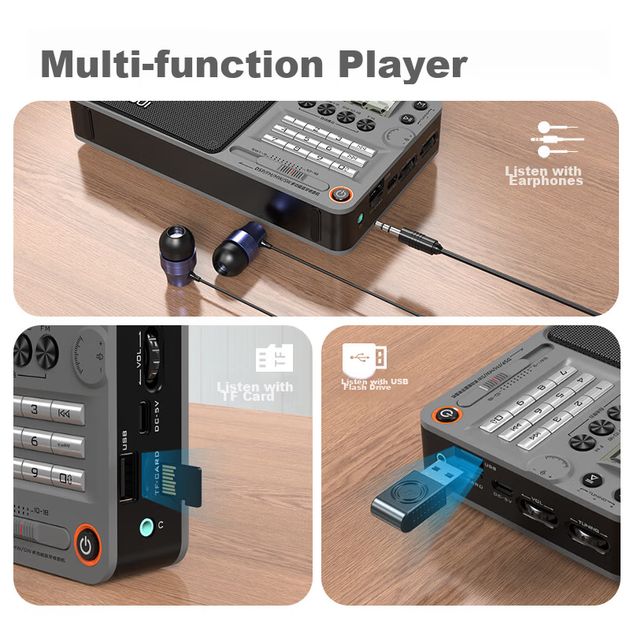 Радіо SANSUI M36 для літніх Bluetooth - зображення 10