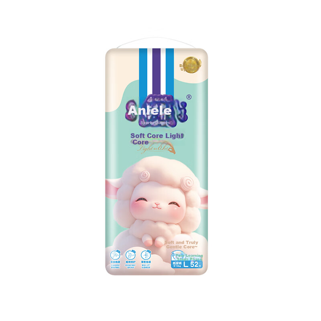 Подгузники Anerle Soft Core Light 52 шт - изображение 4