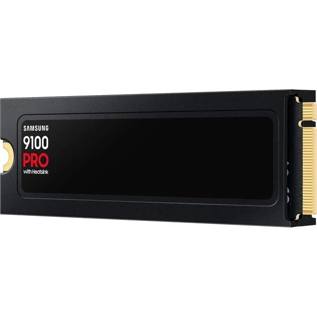 SSD M.2 NVMe 1TB Samsung 9100 Pro Pascal TLC 14700/13300MB/s PCIe 5.0 with Heatsink - изображение 2