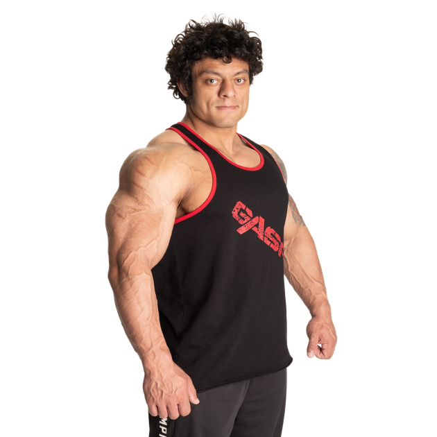 Майка спортивная GASP Vintage T-back Black/Red M - изображение 3