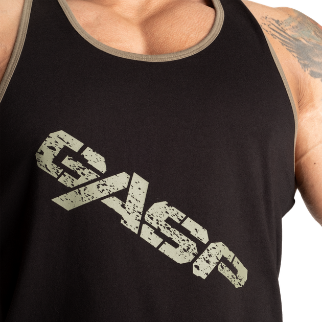 Спортивная майка GASP Vintage T-back Black/Green L - Фото 4 Спортивная майка GASP Vintage T-back Black/Green L - изображение 4