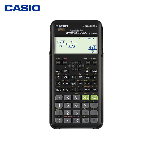 Калькулятор CASIO FX-82ES научный для студентов, черный - изображение 5