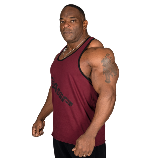 Майка спортивная GASP Vintage T-back Maroon XL - Фото 3 Майка спортивная GASP Vintage T-back Maroon XL - изображение 3
