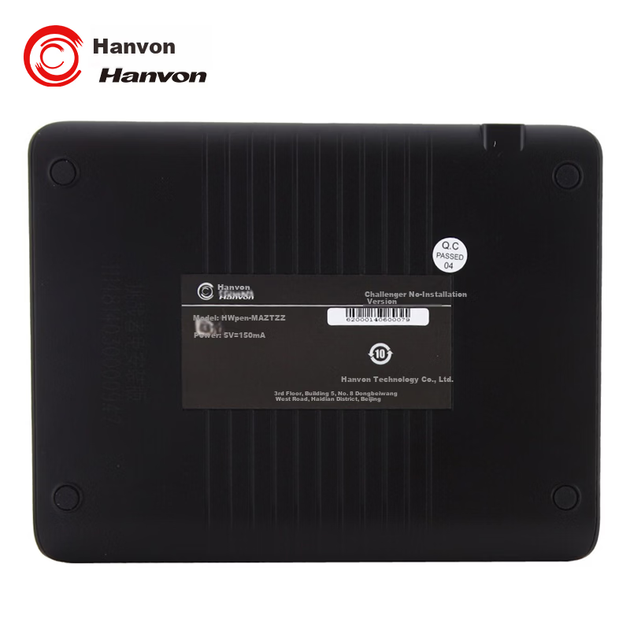 Электронная доска для презентаций Hanvon Challenger Handwriting Pad с функцией распознавания рукописного ввода, работающая по принципу Plug-and-Play, для дистанционного обучения и презентаций. Планшет для письма на компьютере. - зображення 5