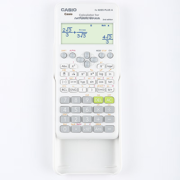 Калькулятор CASIO FX-82ES PLUS научный, для учебы и экзаменов, белый - изображение 6