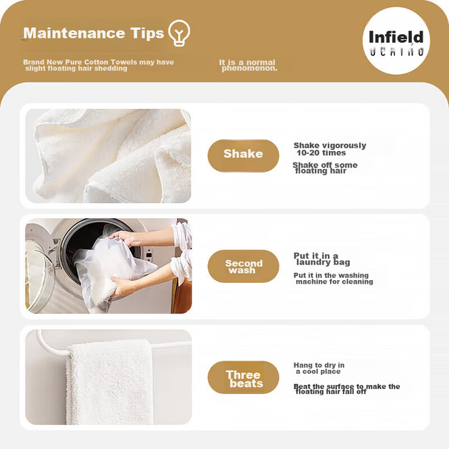Набор банных и лицевых полотенец UCHINO Soft Cotton Cloud, мягкий, впитывающий, из чистого хлопка, сине-зеленый, + мешок для белья. - Фото 8 Набор банных и лицевых полотенец UCHINO Soft Cotton Cloud, мягкий, впитывающий, из чистого хлопка, сине-зеленый, + мешок для белья. - изображение 8