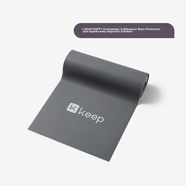 Эспандер Keep Fitness ленточный для плеч и спины серый 25lbs - изображение 4