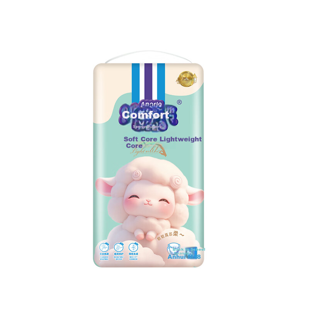 Подгузники Anerle Soft Core Light M 58шт 6-11кг мягкие - изображение 4
