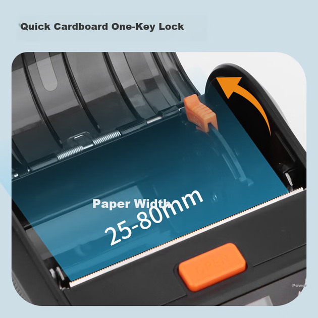 Принтер этикеток Gprinter GP-M324F портативный термо, для экспресс-доставки - изображение 7