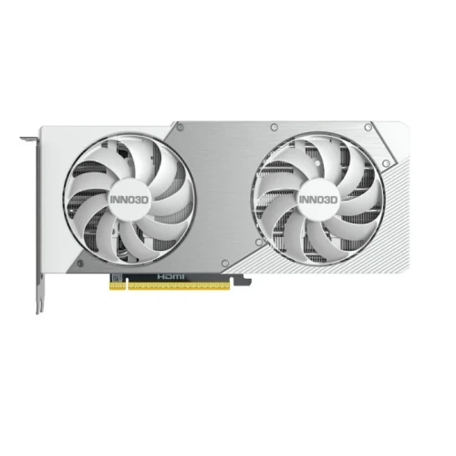 Видеокарта GeForce RTX 5070, Inno3D, TWIN X2 OC (White Edition), 12Gb GDDR7 (N50702-12D7X-195064W) - изображение 2