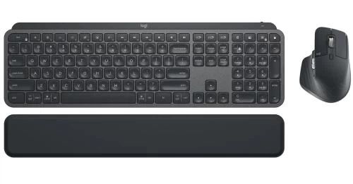 Комплект беспроводной Logitech MX Keys Combo for Business (Gen 2), Graphite (920-010933) - Фото 1 Комплект беспроводной Logitech MX Keys Combo for Business (Gen 2), Graphite (920-010933) - изображение 1