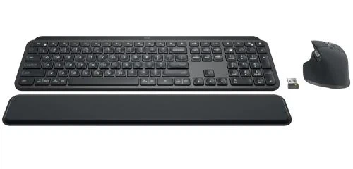 Комплект беспроводной Logitech MX Keys Combo for Business (Gen 2), Graphite (920-010933) - Фото 2 Комплект беспроводной Logitech MX Keys Combo for Business (Gen 2), Graphite (920-010933) - изображение 2