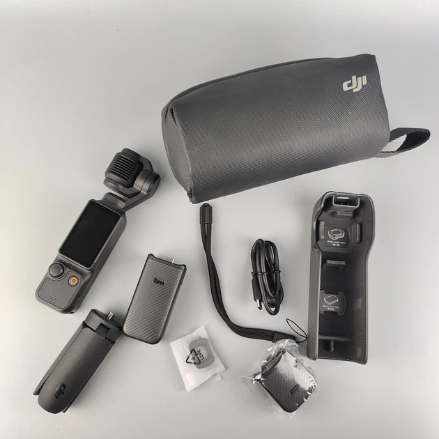 Экшн-камера DJI Osmo Pocket 3 Creator Combo / 180° / 4К / 60fps / Wi-Fi / Bluetooth / Черная (102161771) - Уценка - Фото 10 Экшн-камера DJI Osmo Pocket 3 Creator Combo / 180° / 4К / 60fps / Wi-Fi / Bluetooth / Черная (102161771) - Уценка - изображение 10