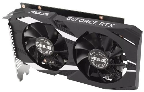 Відеокарта GeForce RTX 3050, Asus, DUAL OC, 6Gb GDDR6 (DUAL-RTX3050-O6G) - Фото 6 Відеокарта GeForce RTX 3050, Asus, DUAL OC, 6Gb GDDR6 (DUAL-RTX3050-O6G) - зображення 6