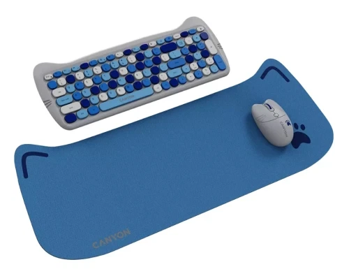 Комплект беспроводной Canyon HSET-W6 "Kitty Edition", Blue (CNS-HSETW6BL) - изображение 3