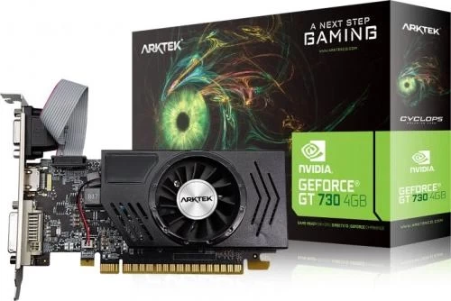 Видеокарта GeForce GT730, Arktek, 4Gb GDDR3, 128-bit (AKN730D3S4GL1) - Фото 1 Видеокарта GeForce GT730, Arktek, 4Gb GDDR3, 128-bit (AKN730D3S4GL1) - изображение 1