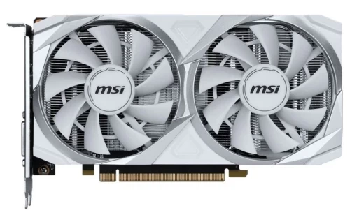 Видеокарта GeForce RTX 3050, MSI, VENTUS 2X XS OC (White), 8Gb (RTX 3050 VENTUS 2X XS WHITE 8G OC) - Фото 2 Видеокарта GeForce RTX 3050, MSI, VENTUS 2X XS OC (White), 8Gb (RTX 3050 VENTUS 2X XS WHITE 8G OC) - изображение 2