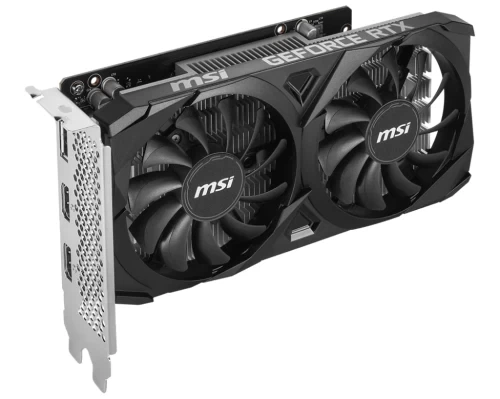 Видеокарта GeForce RTX 3050, MSI, VENTUS 2X E OC, 6Gb GDDR6 (RTX 3050 VENTUS 2X E 6G OC) - Фото 3 Видеокарта GeForce RTX 3050, MSI, VENTUS 2X E OC, 6Gb GDDR6 (RTX 3050 VENTUS 2X E 6G OC) - изображение 3