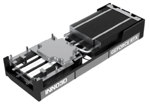 Видеокарта GeForce RTX 5080, Inno3D, X3 OC, 16Gb GDDR7 (N50803-16D7X-17603930) - Фото 5 Видеокарта GeForce RTX 5080, Inno3D, X3 OC, 16Gb GDDR7 (N50803-16D7X-17603930) - изображение 5