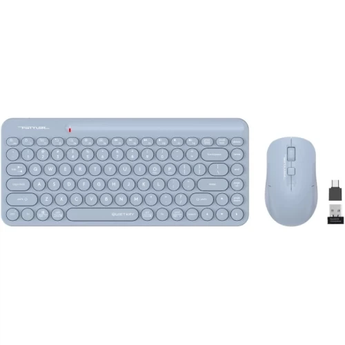 Комплект беспроводной A4Tech Fstyler FG3200 Air2 (Blue) - изображение 6