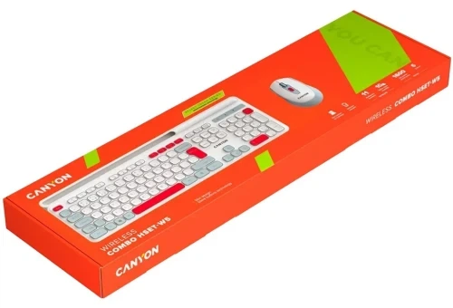 Комплект беспроводной Canyon HSET-W5, White (CNS-HSETW5WT) - изображение 5