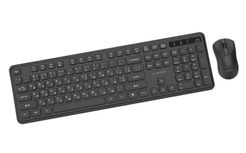 Комплект беспроводной Gembird Slim Pro Business, Black (KBS-WPS-01-CYRL) - изображение 2