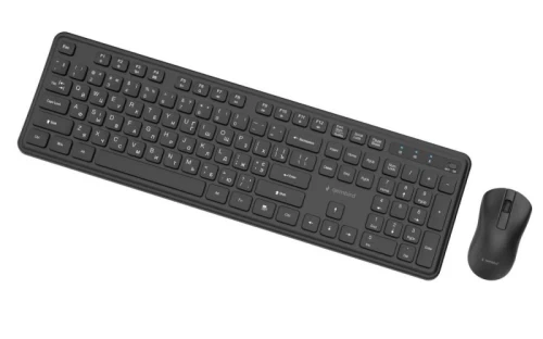Комплект беспроводной Gembird Slim Pro Business, Black (KBS-WPS-01-CYRL) - изображение 3